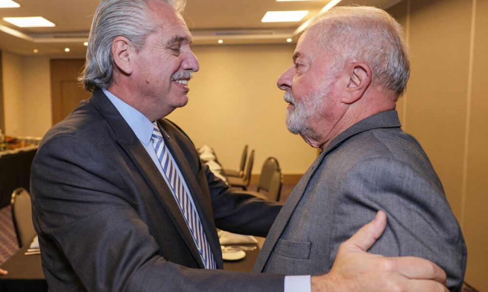 Lula se reúne com presidente argentino, Alberto Fernández