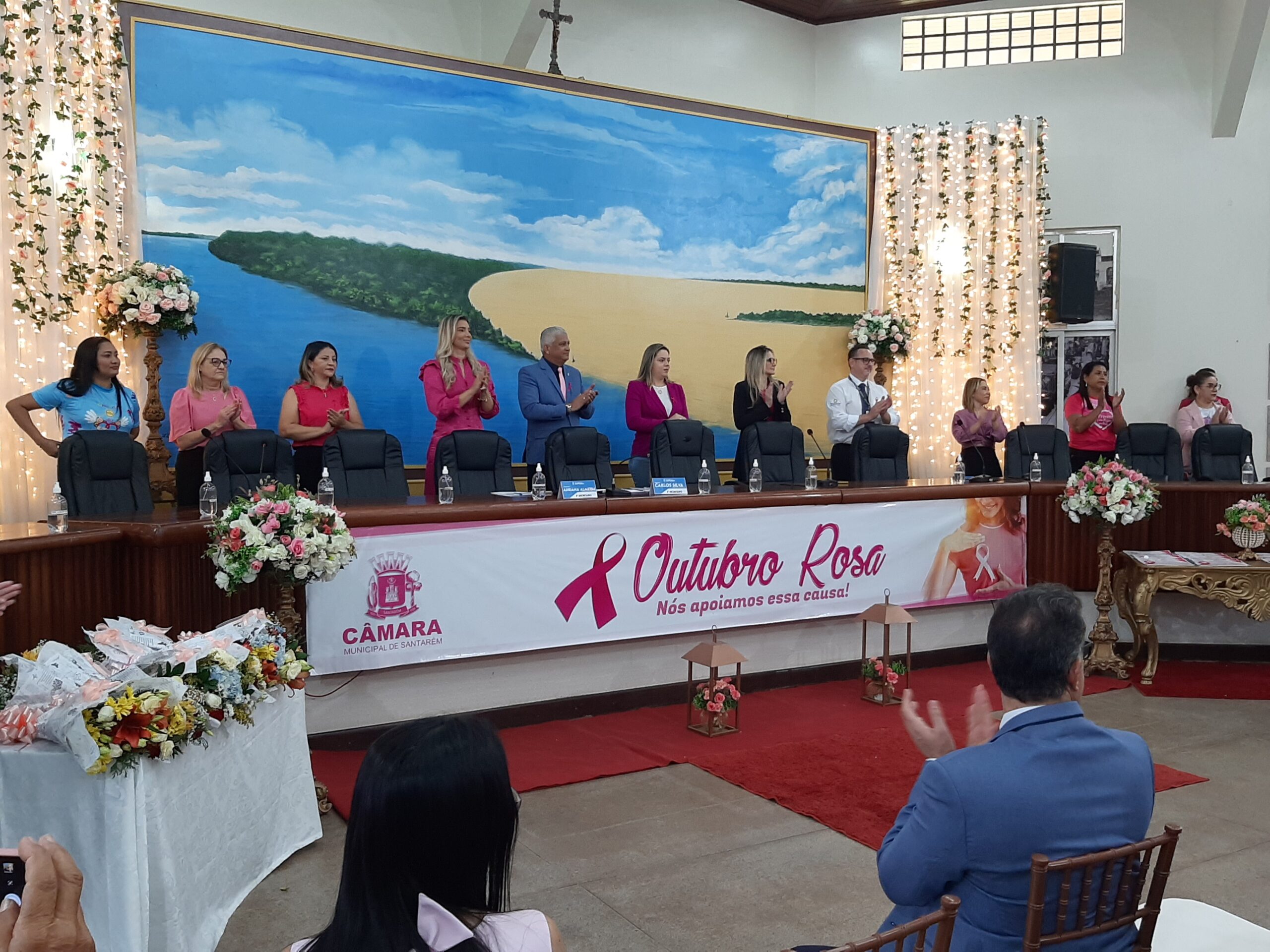 Regional do Baixo Amazonas recebe homenagens em evento alusivo ao Outubro Rosa