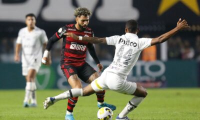 Em clima de Libertadores, Flamengo encara Santos pelo Brasileirão