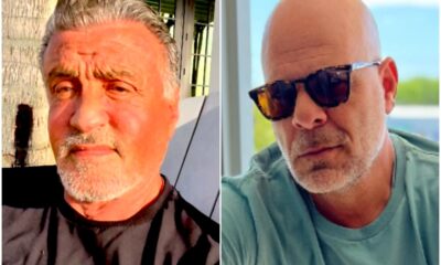 Sylvester Stallone envia mensagem para Bruce Willis em meio ao diagnóstico de afasia: ‘Isso me mata’