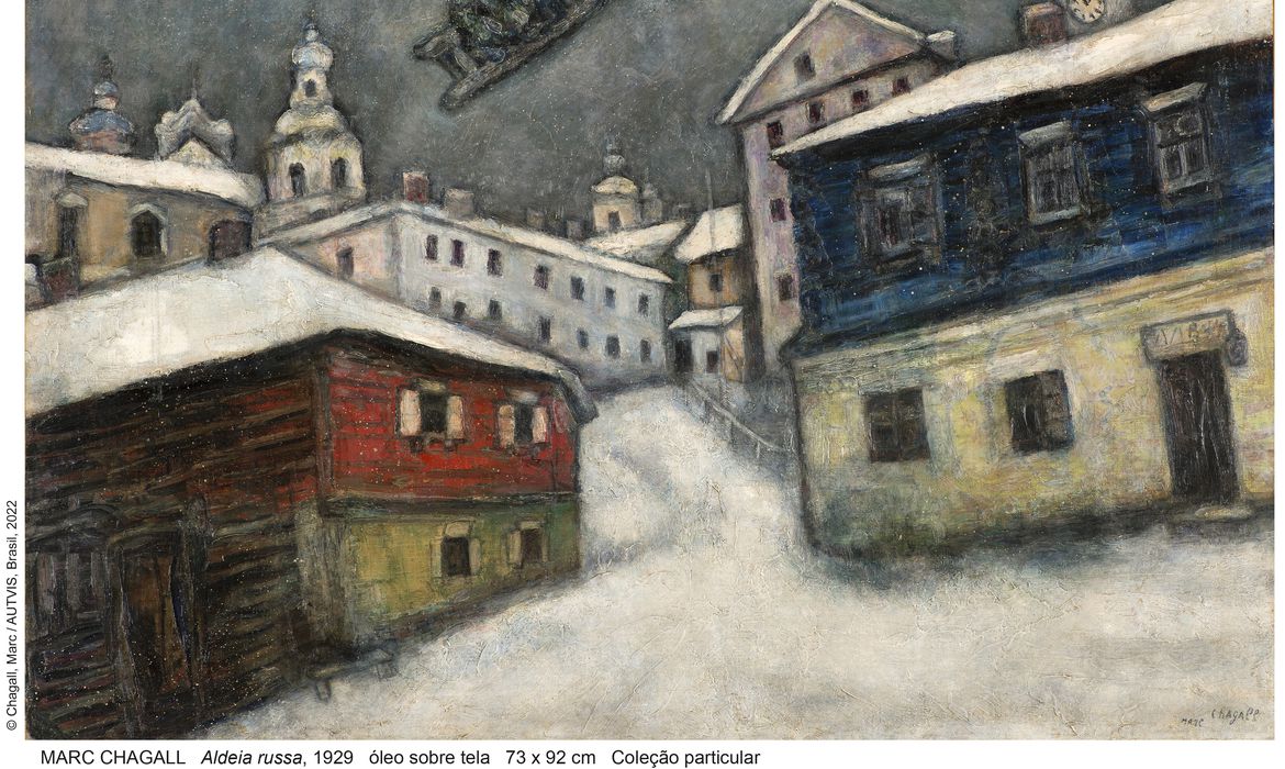 CCBB apresenta, em São Paulo, exposição dedicada a Marc Chagall