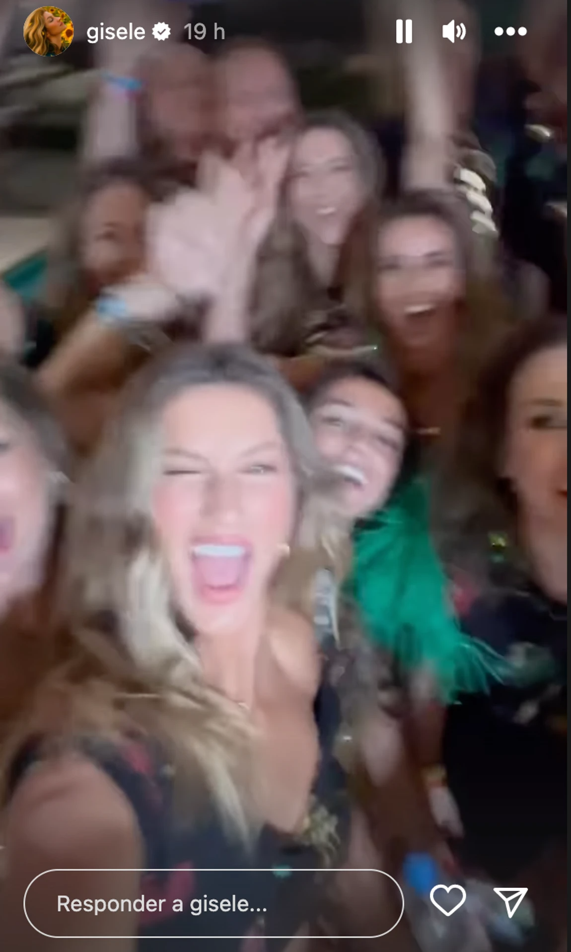 Gisele Bündchen curte Carnaval do Rio de Janeiro