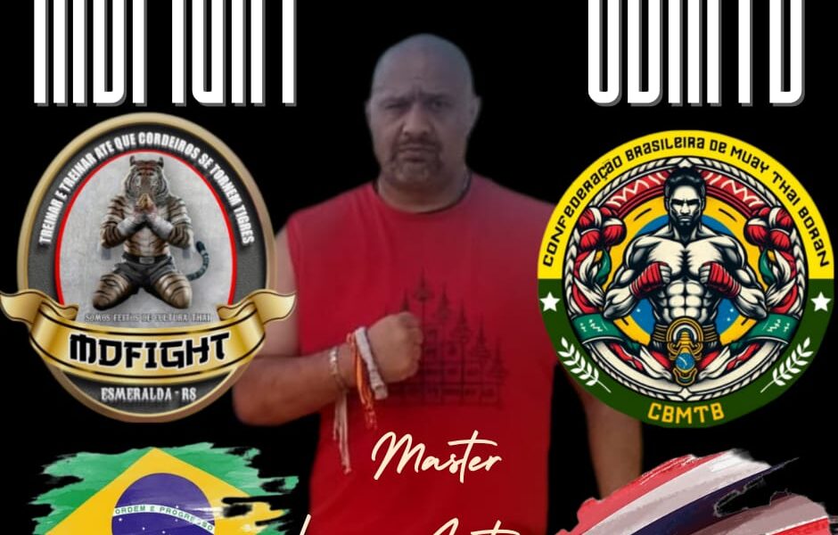 Master  Luiz Antônio da Silva um dos maiores mestre de muaythai da atividade