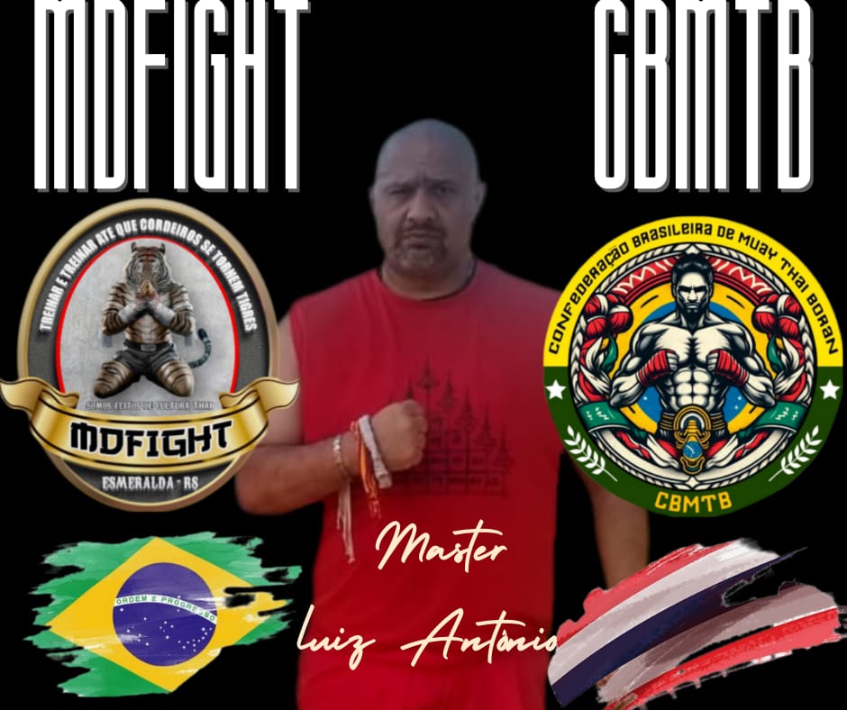 Master  Luiz Antônio da Silva um dos maiores mestre de muaythai da atividade