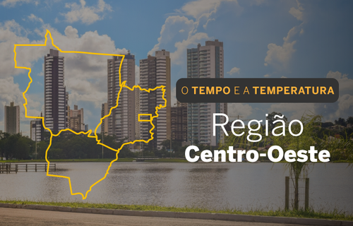 PREVISÃO DO TEMPO: domingo (21) sem chuvas em grande parte do Centro-Oeste