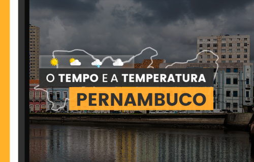 PREVISÃO DO TEMPO: nesta quarta-feira (31) há alerta para vendaval em Pernambuco