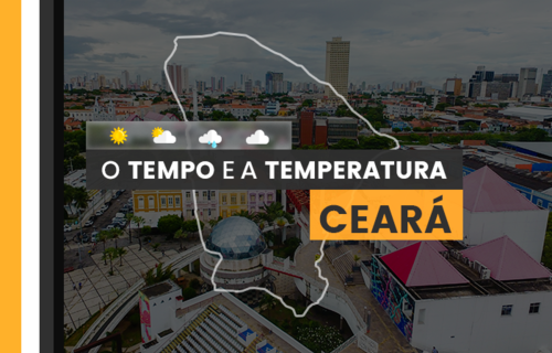 PREVISÃO DO TEMPO: nesta quarta-feira (31) há alerta para vendaval no Ceará