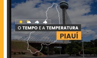 PREVISÃO DO TEMPO: nesta quarta-feira (31) há alerta para vendaval no Piauí