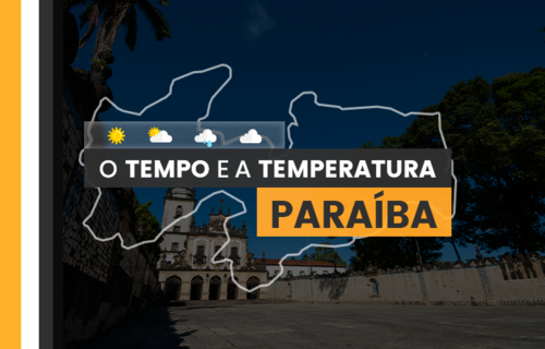 PREVISÃO DO TEMPO: nesta sexta-feira (26) há alerta para baixa umidade na Paraíba