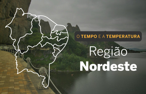 PREVISÃO DO TEMPO: quarta-feira (24) com alerta para baixa umidade no Nordeste