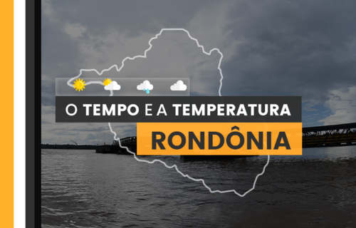 PREVISÃO DO TEMPO: quarta-feira (31) com alerta para baixa umidade em Rondônia