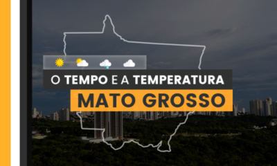 PREVISÃO DO TEMPO: quarta-feira (31) com alerta para baixa umidade no Mato Grosso