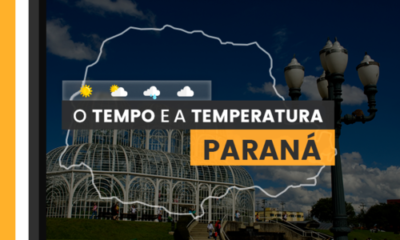 PREVISÃO DO TEMPO: quarta-feira (31) tem alerta para queda de temperaturas no Paraná