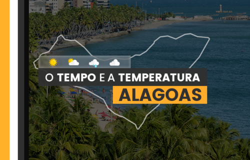 PREVISÃO DO TEMPO: quinta-feira (18) chuvosa em Alagoas