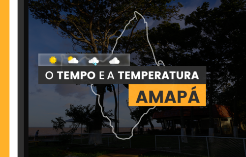 PREVISÃO DO TEMPO: quinta-feira (18) com chuva no Amapá