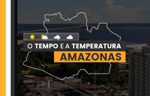 PREVISÃO DO TEMPO: quinta-feira (1°) com alerta para baixa umidade no Amazonas