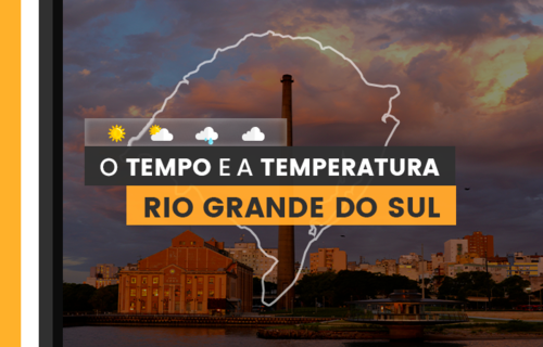 PREVISÃO DO TEMPO: quinta-feira (25) tem possibilidade de chuva no Rio Grande do Sul