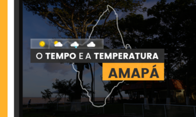PREVISÃO DO TEMPO: sexta-feira (26) chuvosa no Amapá