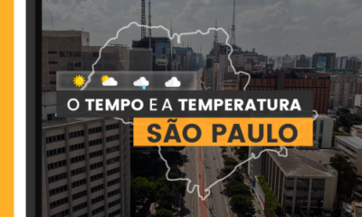 PREVISÃO DO TEMPO: sexta-feira (26) com alerta para baixa umidade em São Paulo