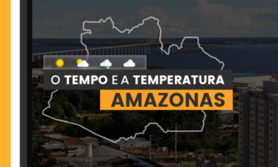 PREVISÃO DO TEMPO: sexta-feira (26) com alerta para baixa umidade no Amazonas
