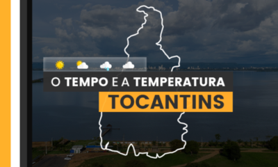 PREVISÃO DO TEMPO: sexta-feira (26) com alerta para baixa umidade no Tocantins