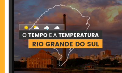 PREVISÃO DO TEMPO: sexta-feira (26) tem chuva no Rio Grande do Sul
