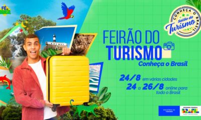 Ministério do Turismo organiza Feirão com ofertas e condições especiais para compra de serviços no setor em todo o país