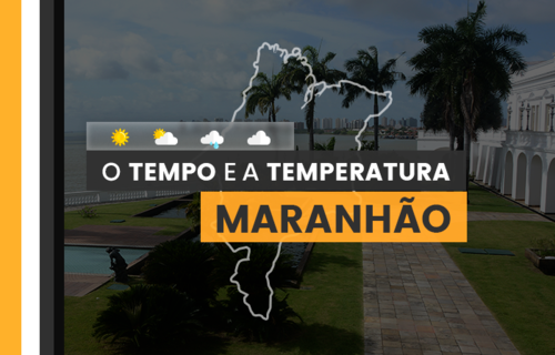 PREVISÃO DO TEMPO: sexta-feira (16) com alerta para baixa umidade no Maranhão