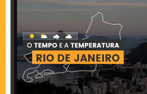 PREVISÃO DO TEMPO: sexta-feira (30) com poucas nuvens no Rio de Janeiro