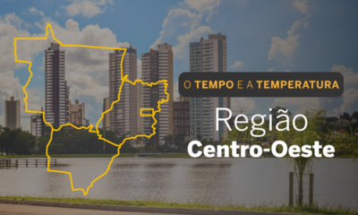 PREVISÃO DO TEMPO: Centro-Oeste registra chuvas em áreas do pantanal e norte do Mato Grosso, neste sábado (14)