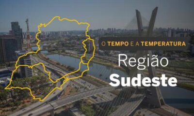 PREVISÃO DO TEMPO: Sudeste terá névoa seca em Minas Gerais e São Paulo