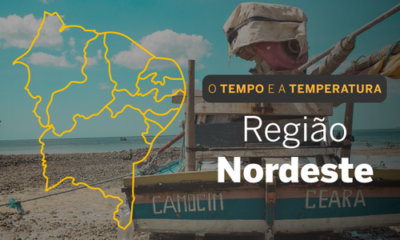 PREVISÃO DO TEMPO: maior parte do Nordeste tem alerta para vendaval, nesta quarta-feira (11)