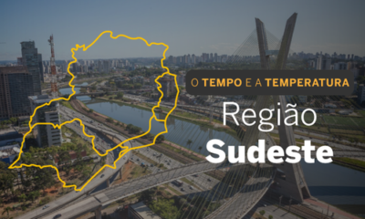 Tempo seco marca a quarta-feira no Sudeste