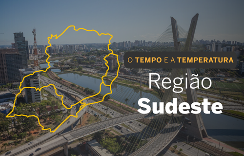 Tempo seco marca a quarta-feira no Sudeste