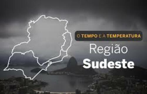 PREVISÃO DO TEMPO: Alerta de chuvas intensas mantido para o Sudeste, nesta segunda-feira (28)