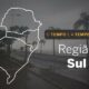 PREVISÃO DO TEMPO: Região Sul com predomínio de chuva