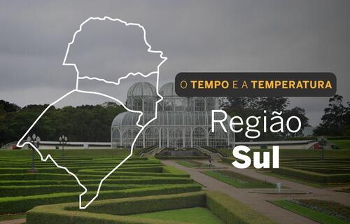 PREVISÃO DO TEMPO: Sul terá chuvas em poucas áreas da região, nesta sexta-feira (1°)