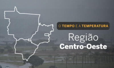 PREVISÃO DO TEMPO: tempo chuvoso predomina no Centro-Oeste, nesta sexta-feira (25)