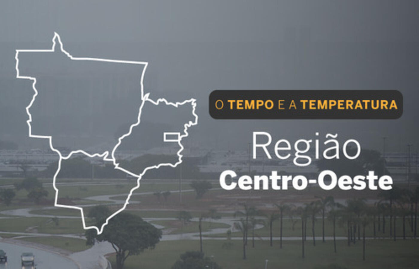 PREVISÃO DO TEMPO: tempo chuvoso predomina no Centro-Oeste, nesta sexta-feira (25)